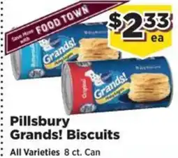 Food Town Pillsbury Grands! Biscuits offer