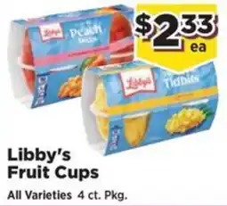 Food Town Libby's Fruit Cups offer