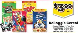 Food Town Kellogg's Cereal offer