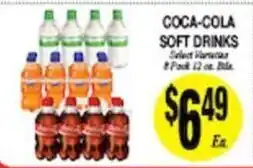 Arlan's Market Coca-Cola soft drinks offer