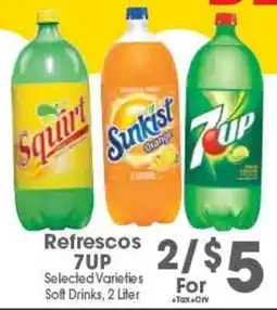 Arteagas Food Center 7up Refrescos offer