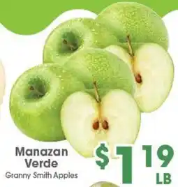 Arteagas Food Center Manazan Verde Granny Smith Apples offer
