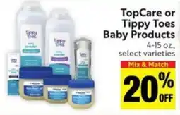 Save Mart TopCare or Tippy Toes Baby Products offer