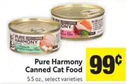 Save Mart Pure Harmony Canned Cat Food offer