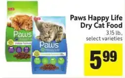 Save Mart Paws Happy Life Dry Cat Food offer