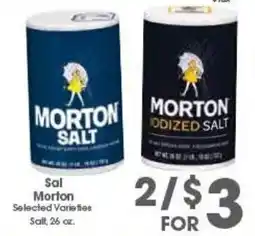 Arteagas Food Center Morton salt offer