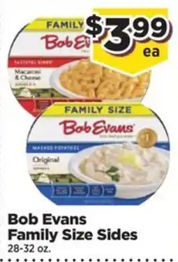 Food Town Bob Evans Family Size Sides offer