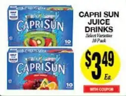 Arlan's Market Capri Sun juice drinks offer
