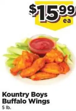 Food Town Kountry Boys Buffalo Wings offer