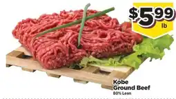 Food Town Kobe Ground Beef offer