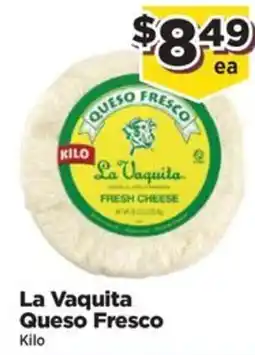 Food Town La Vaquita Queso Fresco offer