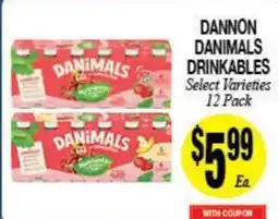 Arlan's Market Dannon Danimals Drinkables offer