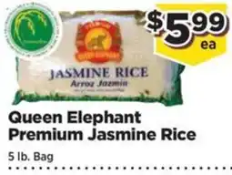 Food Town Queen Elephant Premium Jasmine Rice offer