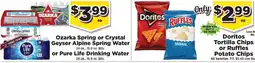 Food Town Doritos Tortilla Chips or Ruffles Potato Chips offer