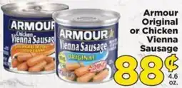Food Town Armour vienna sausage offer