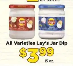 Food Town Lay's jar dip offer