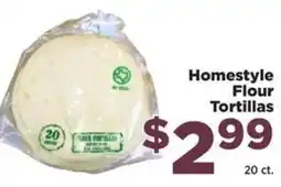 Food Town Homestyle Flour Tortillas offer