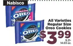 Food Town Nabisco Oreo Cookies offer
