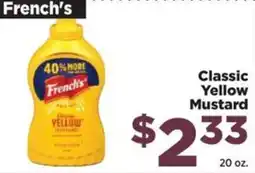 Food Town French's classic yellow mustard offer