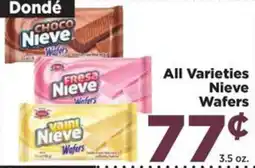 Food Town Donde Nieve Wafers offer