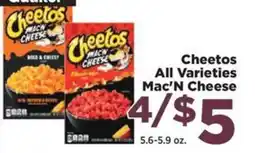 Food Town Cheetos Mac'n Cheese offer