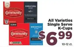 Food Town Community Coffee Single Serve K-Cups offer