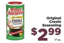Food Town Tony Chachere's Original Creole Seasoning offer