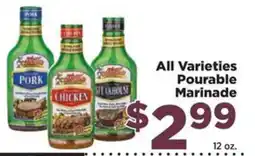 Food Town All Varieties Pourable Marinade offer