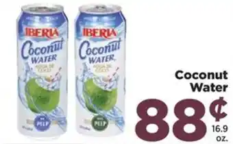 Food Town Iberia coconut water offer