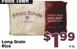 Food Town Food Town long grain rice offer