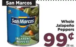 Food Town San Marcos whole jalapeΓ±o peppers offer