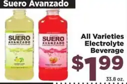 Food Town Suero Avanzado electrolyte beverage offer