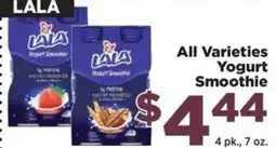 Food Town Lala yogurt smoothie offer