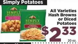 Food Town Simply Potatoes offer