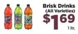 Food Town Brisk Drinks offer