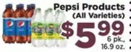 Food Town Pepsi Products offer