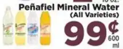 Food Town PeΓ±afiel Mineral Water offer