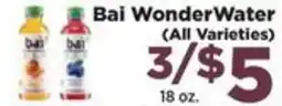 Food Town Bai WonderWater offer