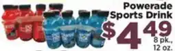 Food Town Powerade sports drink offer