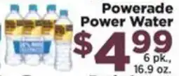 Food Town Powerade power water offer