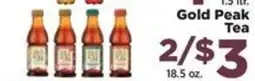 Food Town Gold Peak Tea offer