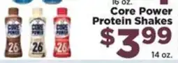 Food Town Core Power Protein Shakes offer