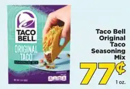 Food Town Taco Bell Original Taco Seasoning Mix offer