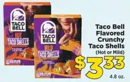Food Town Taco Bell Flavored Crunchy Taco Shells offer