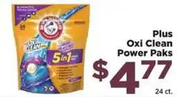 Food Town Arm & Hammer Oxi Clean Power Paks offer