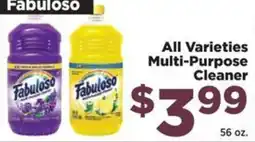 Food Town Fabuloso multi-purpose cleaner offer