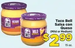 Food Town Taco Bell Salsa con Queso offer