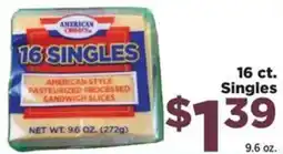 Food Town American choice 16 singles offer