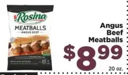 Food Town Rosina angus beef meatballs offer