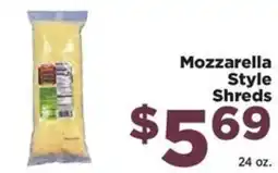Food Town Mozzarella Style Shreds offer